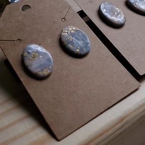 Polymer clay earrings